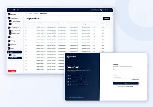 Web development portfolio case study illustration