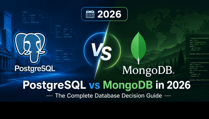 PostgreSQL vs MongoDB in 2026