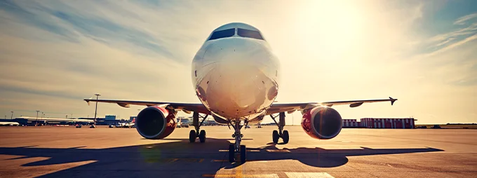 Aviation management interface including flight tracking, crew scheduling, and booking system