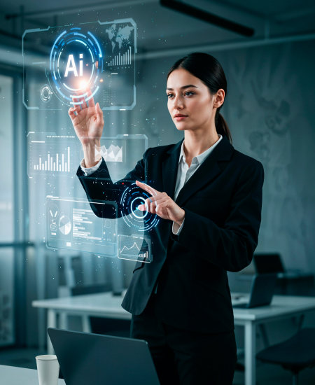 Android triangle design illustration