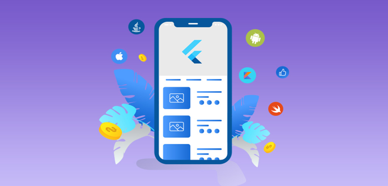 Flutter app development