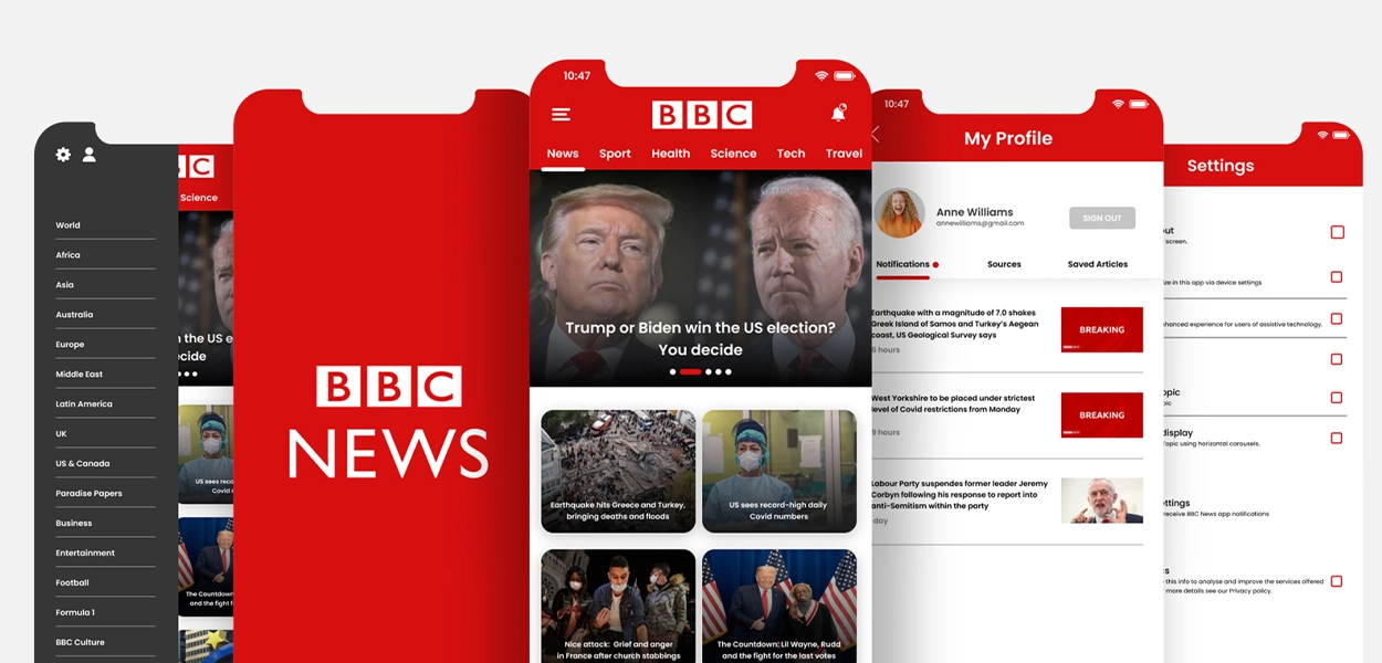 Build App Like BBC News