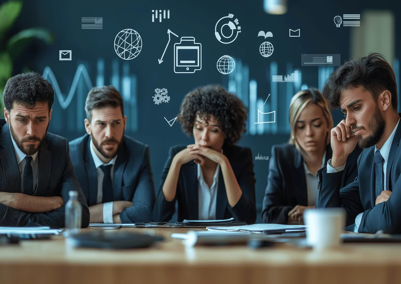 Logistics manager facing operational challenges