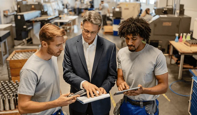 Custom logistics ERP dashboard