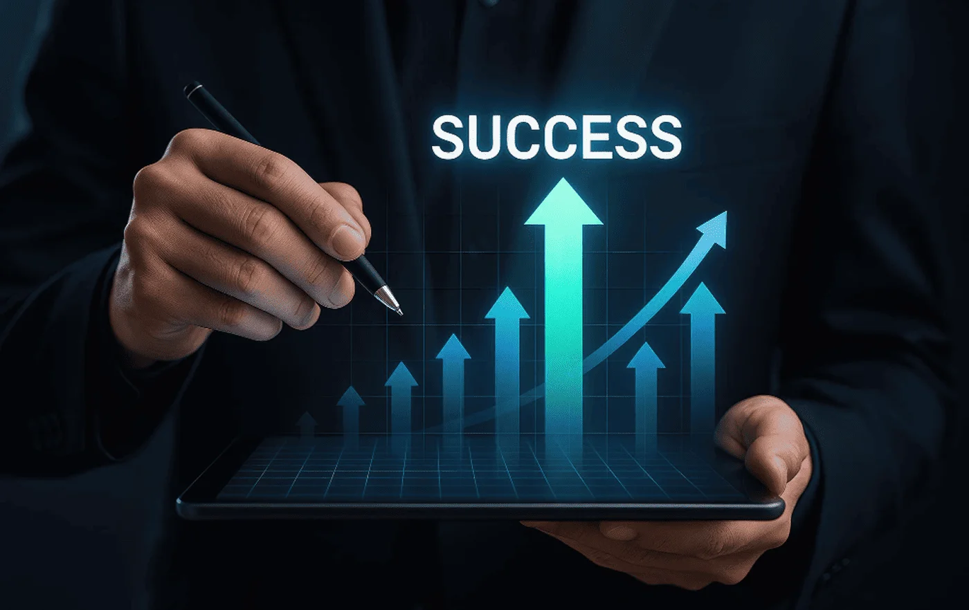 Retail team reviewing loyalty program results